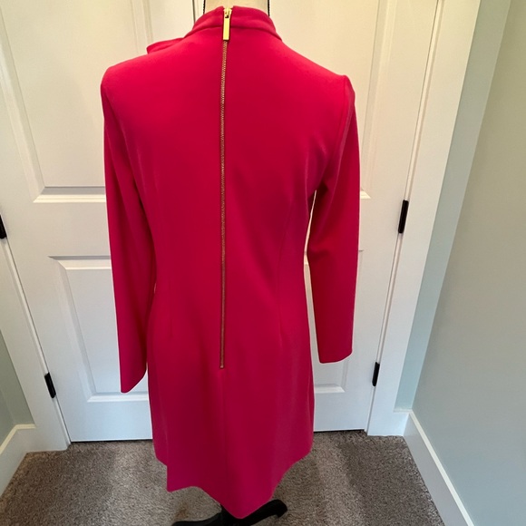 Calvin Klein Pink Dress with Bow Detail, size 8 - Picture 4 of 5